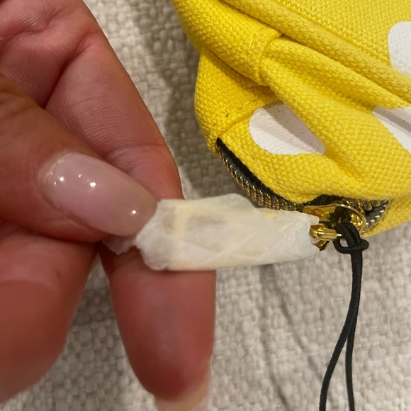 Marc Jacobs Yellow Polka Dot Pouch - Picture 5 of 5